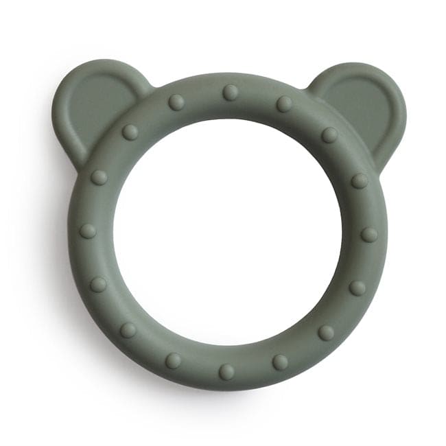 Mushie Teether - Bear - Dried Thyme - STASFORBARN